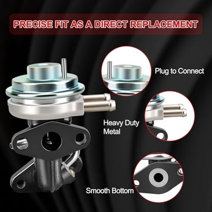 EGV943 EGR Valve Compatible with 4Runner 1996-2000, for T100 1994-1998, for Ta-coma 1995-2004 25620-75050