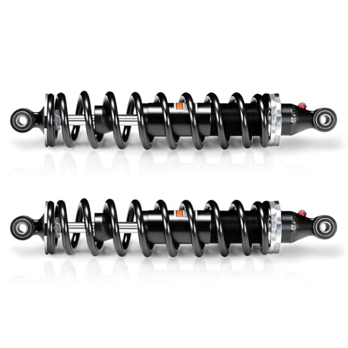 Monotube Pair Rear Shocks, Shock Absorber, Struts for Yamaha Grizzly 660 4x4 (YFM660F,2002-2008); OEM#: 5KM-22210-00-00, 5KM-22210-20-00, 1515-0815; Amortiguadores Para Yamaha Grizzly 660