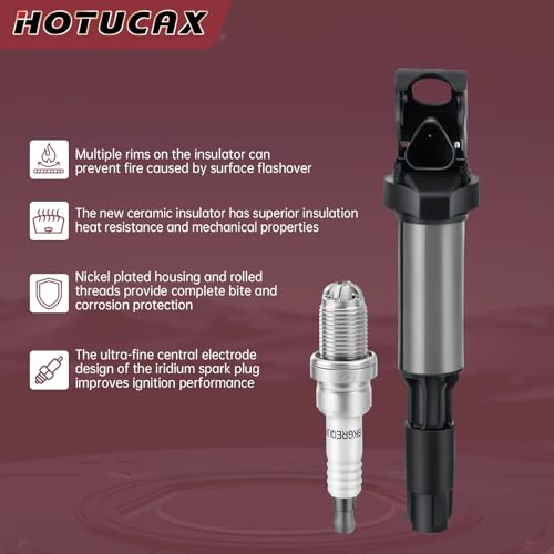 UF515 Ignition Coils & Spark Plugs Tune Up Kit, 6 Pack - size: UF515 & Spark Plugs