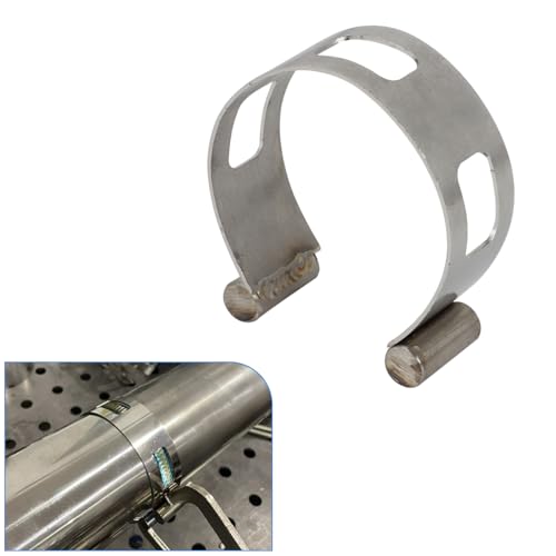 2" (50.8mm) Stainless Exhaust Tacking Band Clamp-On For Welding Fabrication - style: 2 inch