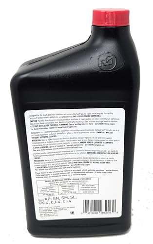 Toro 138-6053 SAE 10W-30 Full Synthetic Engine Oil Quart and Fuel Treatment