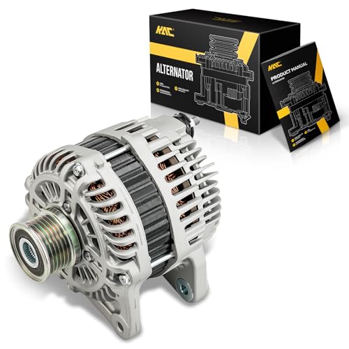 KAC 11343N Alternator 110A Compatible with Nissan Sentra 2005-2006 1.8L, 2007-2010 2.0L, Versa 2007-2008, 2009 1.8L, NV200 2013, 2014 2.0L - size: 11343N