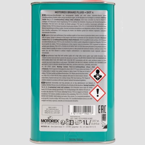 Motorex Dot Brake Fluid 4 One Color, 1L