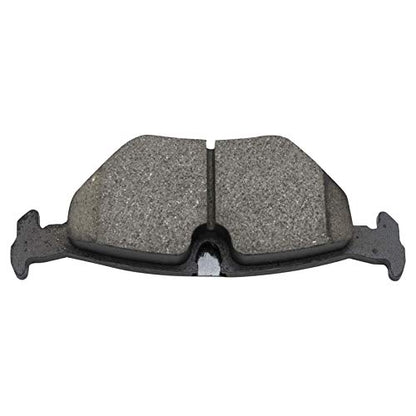TRQ Rear Brake Pad and Rotor Set Ceramic Rotors Calipers - style: BKA19097