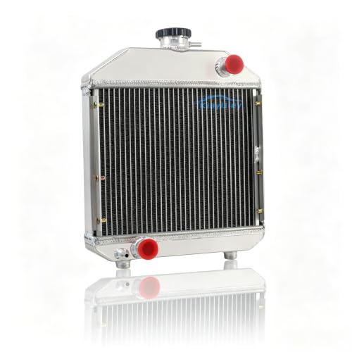 2 Row Radiator Compatible with Yanmar Tractor YM240 YM1700 YM2000 Aluminum Radiators Replacement #124460-44501
