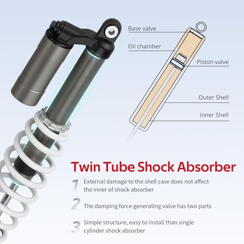Air Shock Absorber for Polaris RZR 800 S 2009-2012 Exclude AD/AT/AZ Edition
