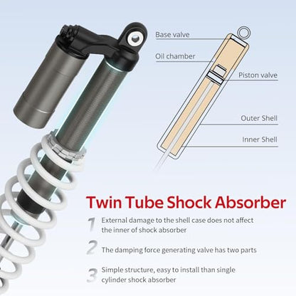 Air Shock Absorber for Polaris RZR 800 S 2009-2012 Exclude AD/AT/AZ Edition