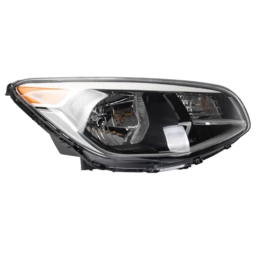 Dasbecan Right Side Halogen Headlight Compatible With Kia Soul 2014-2019 - size: Right
