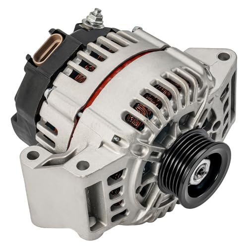 KAC 115Amp 11072N Alternator Replacement Compatible with 2004-2008 Malibu 2.2L, 2006-2007 Ion 2.4L, 11072N Automotive Alternator - size: 11072N