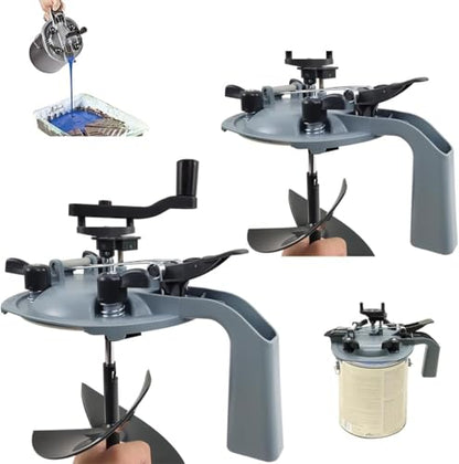 2PCS Paint Mixing Lids, 1 Gallon Paint Can Pour Spout, Paint Mixer - size: 2PCS 4L