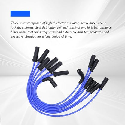 High Performance Spark Plug Wires Compatible with C1500 1999-2001 - style: 7720