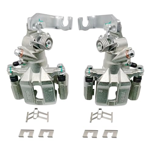 2 Pcs Brake Calipers Fit for 1998-2007 Honda Accord 2004-2008 Acura TSX, Left & Right Rear Disc Brake Calipers w/Bracket Replace for 19B2068 19B2069 - size: 19B2068+19B2069