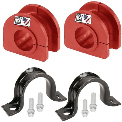 Suspension Dudes 6PC Front Sway Bar Stabilizer Link Kit + CODE RED EXTREME Bracket/Bushing Kit FITS Escalade, Silverado,Tahoe, Savana, Sierra, Yukon, Humer, 1990-2020 K80631 K700539 K6439 928-565 - size: CODE RED Front Link & Bracket/Bushing Kit