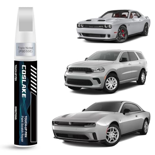 Car Touch Up Paint(Triple Nickel(PSE/SSE)) for Dodge - color: Triple Nickel(PSE/SSE) for 2023-2026 Durango/2019-2026 Charger/2020-2023 Challenger