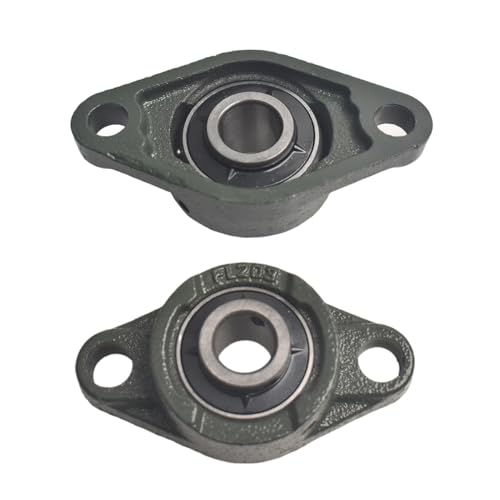 Jackshaft Sprockets with UCFL203 Pillow Block Bearings Go Kart Minibike Complete Jackshaft Kit 5/8" X 12" 40/41/420 Chain - size: 5/8" X 12"