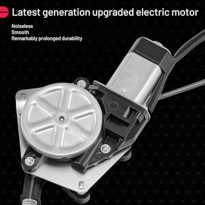 BDFHYK 748-912 Power Window Regulator with Motor Front Left for 2007-2018 Wrangler 2018 Wrangler JK 2007 2008 2009 2010 2011 2012 2013 2014 2015 2016 2017 07 08 09 10 11 12 13 14 15 16 17 18 - size: Front Left, style: 2007-2017 Jeep Wrangler