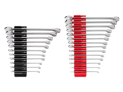TEKTON Combination Wrench Set, 25-Piece | WCB95301 - size: 25-Piece (1/4-3/4 in., 6-19 mm), style: Modular Wrench Organizer