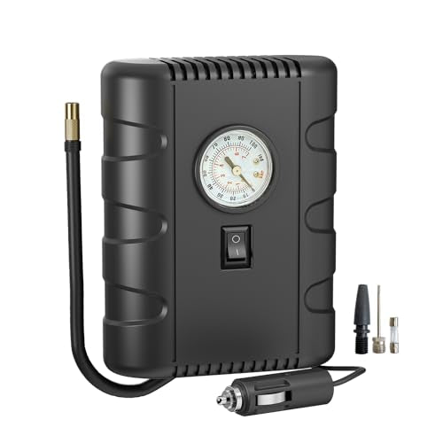 Tire Inflator Portable Air Compressor 12VDC 100 PSI Air Pump