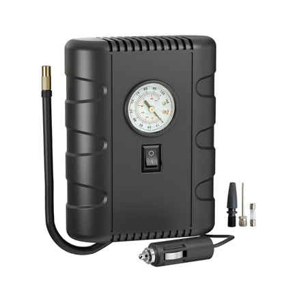 Tire Inflator Portable Air Compressor 12VDC 100 PSI Air Pump