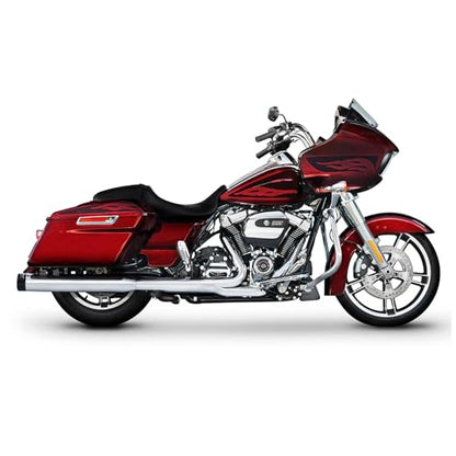 500-0182 Rinehart Racing DBX40 4" Chrome Slip-Ons for 2017-Newer M8 Touring