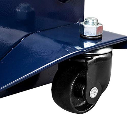 TCE 4 Ton(8000 lb) Blue Low‑Profile Floor Jack, Dual‑Piston Quick Lift Pump - size: 4 Ton