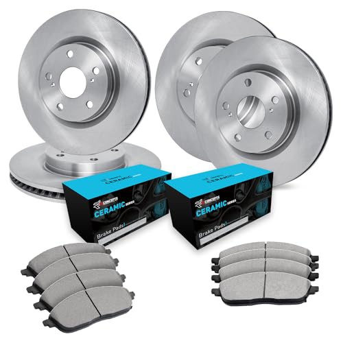 R1 Concepts Front and Rear Brake Kit Fits 2021-2024 Lexus ES250 - size: WFWN2-76102| 12.0" Front & 11.1" Rear