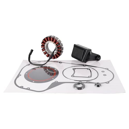 Stator Voltage Regulator & Gasket Kit for Road King Electra Glide/For Touring Electra Glide Ultra Classic Shrine EFI 2006 18 Pole Generator with 5 Pin Regulator 2998706D 74505-06 34901-94