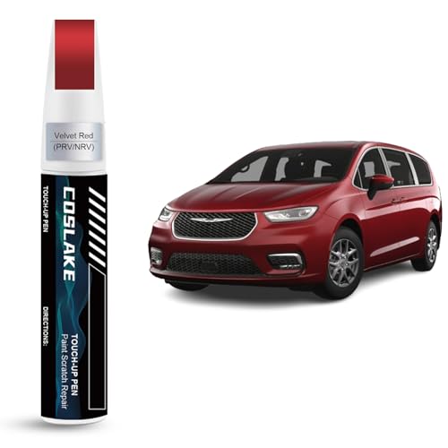 Car Touch Up Paint(Velvet Red(PRV/NRV)) for Chrysler - color: Velvet Red(PRV/NRV) for 2023 Pacifica/2023 Pacifica Plug-in Hybrid/2024 Voyager/2023 Voyager