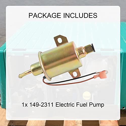 Electric Fuel Pump E11007 Replacement for Airtex Onan Cummins 4KW Generator - size: E11007 Fuel Pump