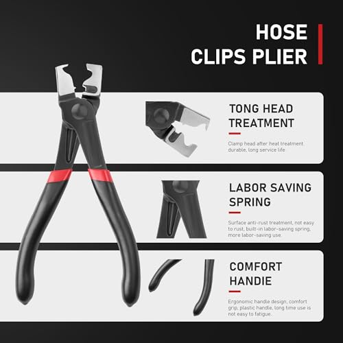 KOOPOOL 3Pc Electrical Disconnect Pliers – Heavy-Duty Connector Tools