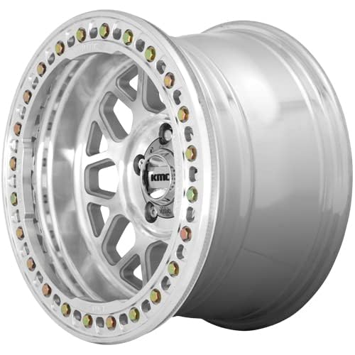 KMC KM235 17X8.5 5X5.0 MACH 00MM Wheel Rim - color: MACHINED, size: 17X8.5, 5X5.0, 4.75, 0mm