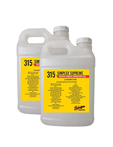 Schaeffer Manufacturing Co. 0315-003 Simplex Supreme Tractor Hydraulic Fluid, 2.5-Gallon Bottle (Pack of 2)