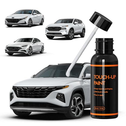 WW8 Quart White Touch Up Paint for Hyundai - color: WW8 Quart White