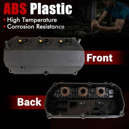 MITZONE Valve Cover Right Side Compatible with 2007-2009 Mitsubishi Outlander 3.0L Replace 1035A702 - color: 2007-2009 Outlander 3.0L Right Side