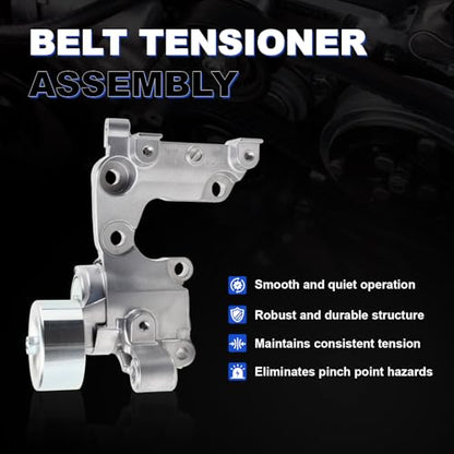 Upgraded Drive Belt Tensioner & Idler Pulley Kit for Toy-OTA, 1660331040 - size: 1662031013-P