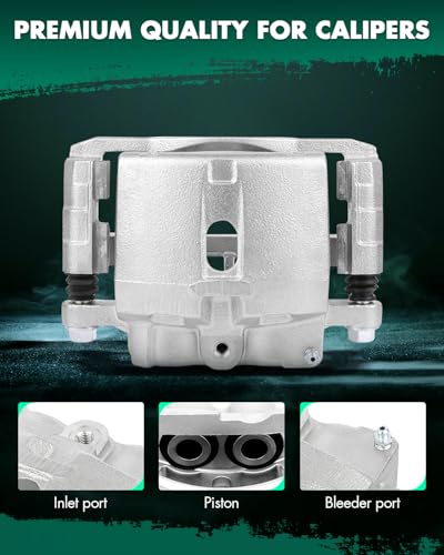 SCITOO Front Left/Rear Right 18-B4729 Disc Brake Caliper With Bracket - size: Front Driver[18-B4729]