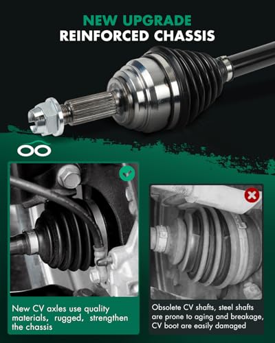 SCITOO CV Axle Drive Shaft For Ford Fiesta 1.0L 2014-2017