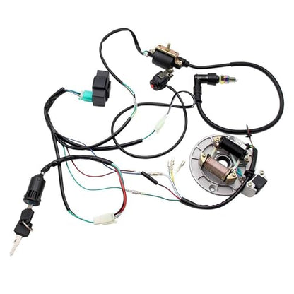 PRO BAT Lifan Kick Start Wiring Harness 2-Coil Stator 5-Pin AC CDI