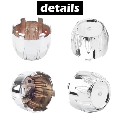 4Pcs 84mm(3.31inch) Center Caps for ION Alloy 171 179 Wheel Rim Replacement C101712MB C614101CB7 Hub Cap,(Chrome Out 84mm, Inner 79mm) - color: Chrome, size: 84mm Outer, 79mm Inner, Chrome