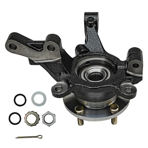 Detroit Axle - Front Steering Knuckles and Wheel Hub Bearings Struts w/Coil - size: 4QU47790/ Big strut kit