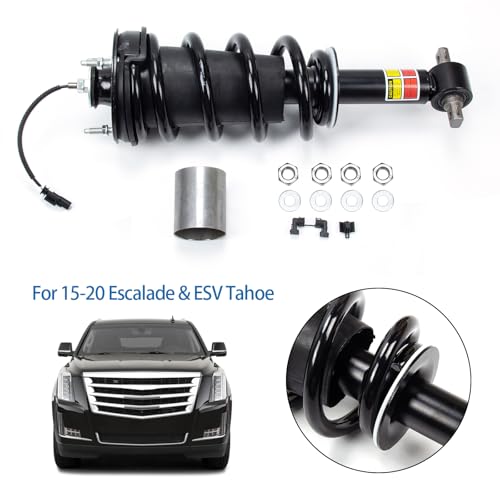 Complete Front Struts Shock Assembly Absorber w/Magnetic Compatible with GM Silverado Escalade Yukon, Replacement Struts Shocks Assembly for 84176631, 5801108, 84977478 - size: F197