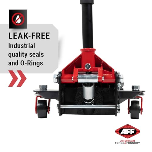 AFF 3.5 Ton Floor Jack - Low Profile Car Jack with Lightning Lift Hydraulic - Heavy Duty - style: Heavy Duty