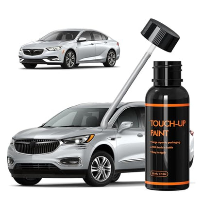 WA636R GAN Quicksilver Touch Up Paint for Buick, Automotive Paints - color: Silver Ice Metallic/Quicksilver (GAN /WA636R)