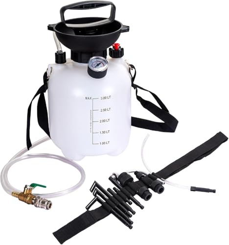 AIGMlSON 3L Transmission Fluid Pump with 12 pcs ATF Adapters - color: B
