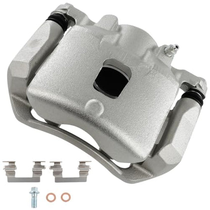 cciyu Front Left Disc Brake Caliper Assembly w/Bracket 18B4880A - size: Front Left[18B4880A]