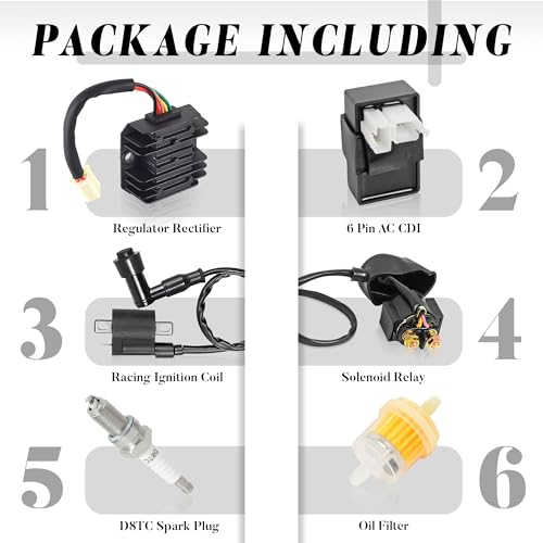 Ignition Kit for CG 125cc 150cc 200cc 250cc ATV Quad Go Kart Moped Scooter