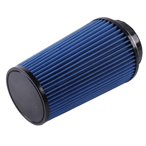 DVPARTS 4" Blue Replacement Washable/Reusable Oiled Cold Air Intake Filter DP0235 Compatible with All Rudy's 4" Intakes
