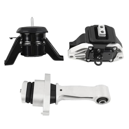 Engine Motor and Transmission Mount Kit Compatible with 2015-2019 Sonata - size: 2015-2019 Sonata 2.0L 2.4L