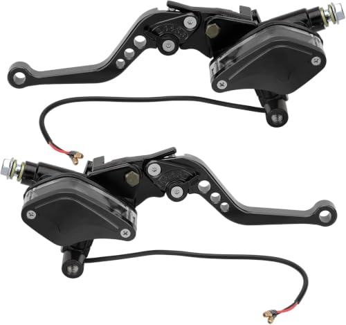 Universal Motorcycle 7/8" 22mm Clutch Master Cylinder Brake Lever - color: Black