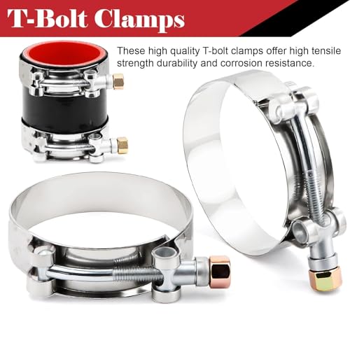 2-1/4 inch Silicone Coupler ID 2.25" Intake Intercooler Turbo Hose Coupling - size: 2.25 Inch